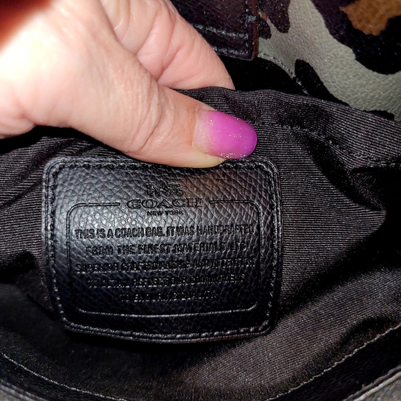 Coach Margot Ocelot Purse - Picture 6 of 7